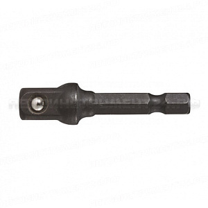 Адаптер торцевого ключа с фиксатором, 50 мм, Hex 1/4, E-Form - SW 3/8 для гайковёртов Makita B-54667